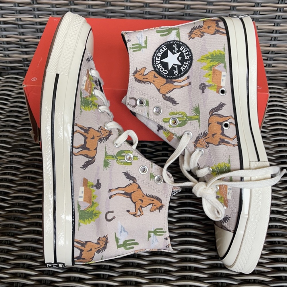 Converse Chuck Taylor 70 All Star Hi String/ Egret MEN`S Twisted Resort-Old West - Picture 12 of 16